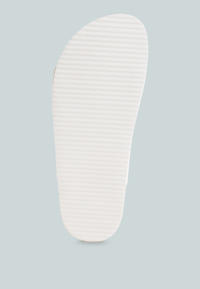 Gloriosa The Double Strap Slide Sandals