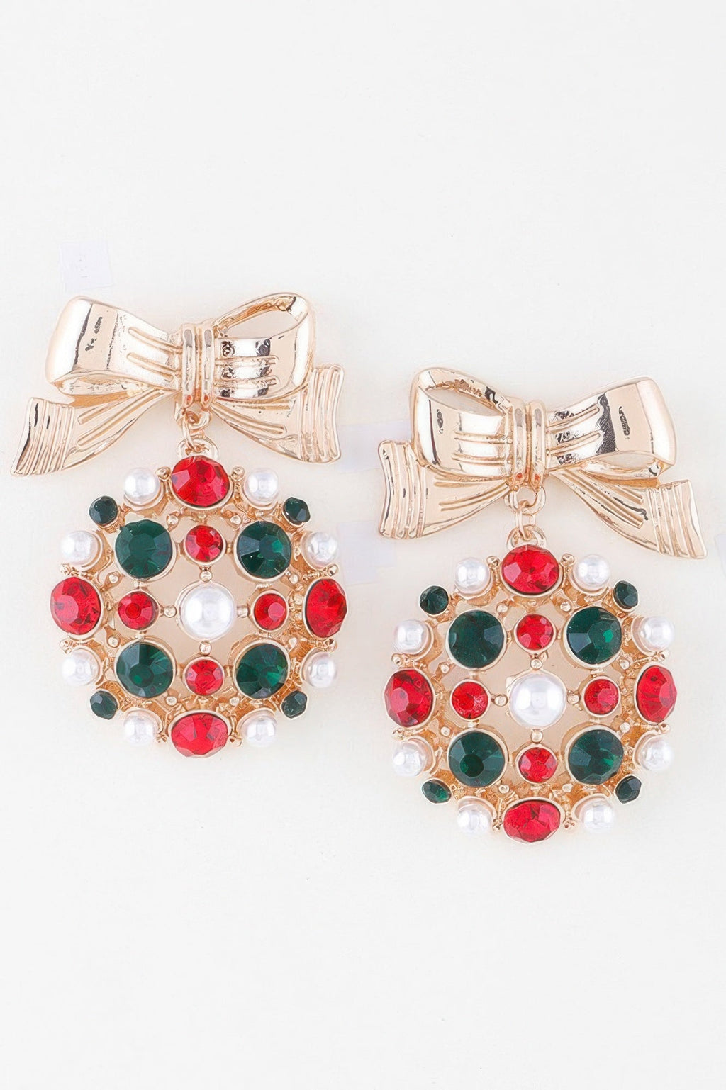 ROCKEFELLER CENTER Bejeweled Ribbon Earrings: BYMANYC ® New York