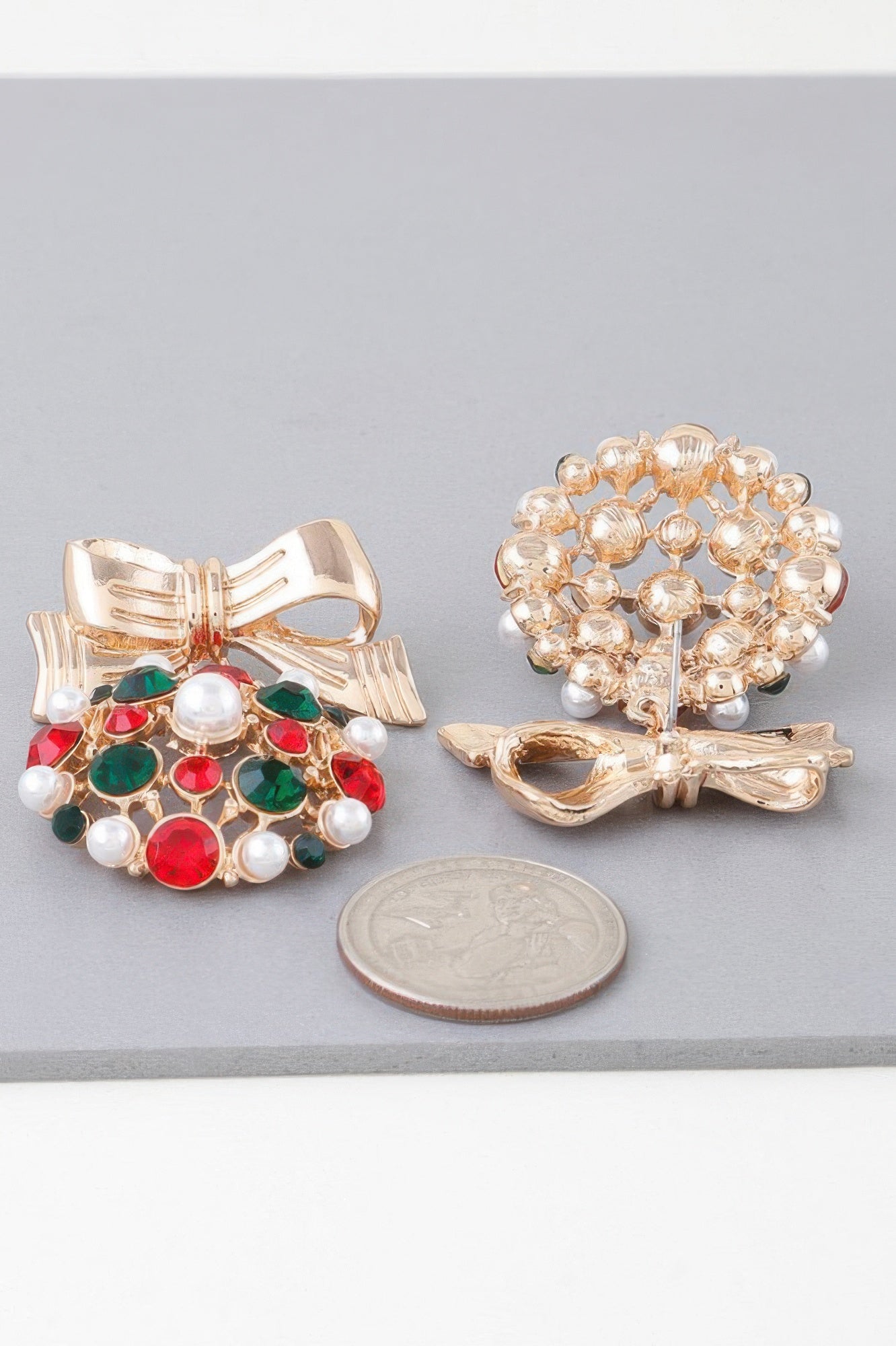 ROCKEFELLER CENTER Bejeweled Ribbon Earrings: BYMANYC ® New York