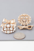 ROCKEFELLER CENTER Bejeweled Ribbon Earrings: BYMANYC ® New York