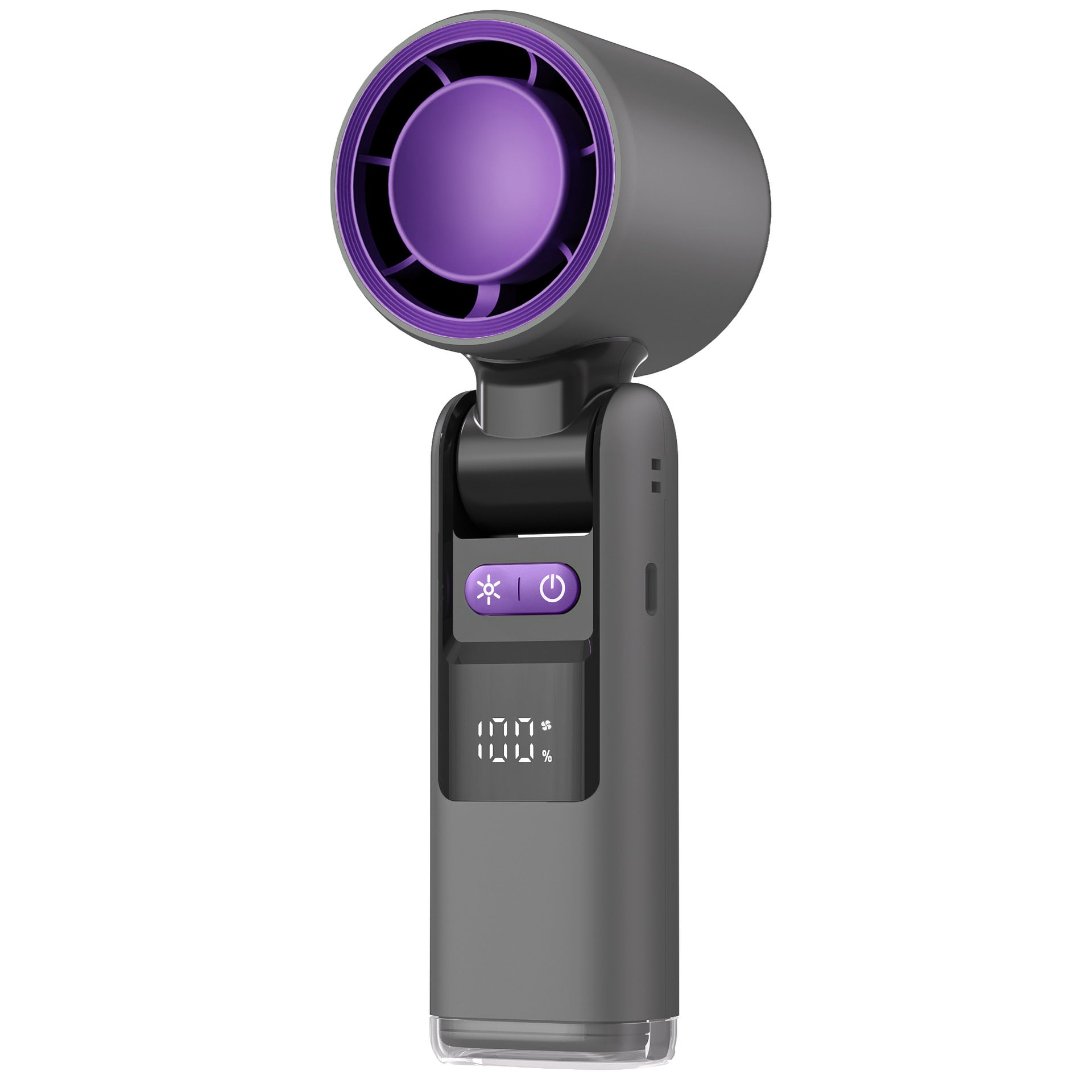 Turbos Chilled Ice Sensation Cold Fan Super Mini Turbos Speed Fan USB Powered Digital Display For Outdoor Camping Travel