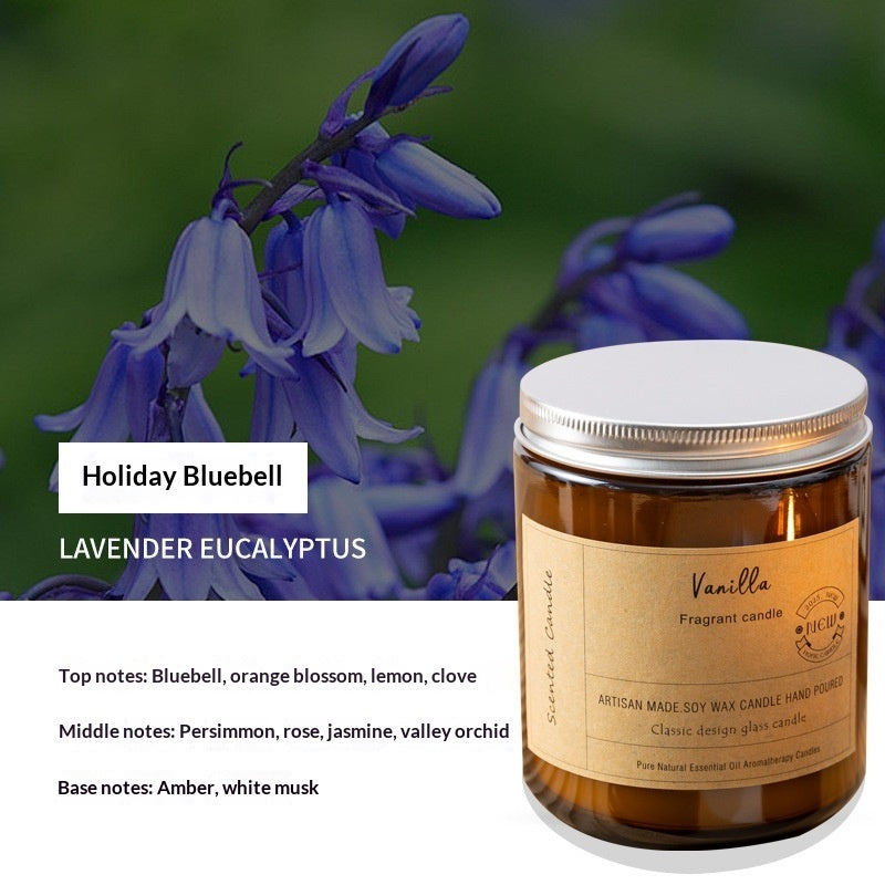 Glass-cup Scented Candle Gift Set With A Premium Feel