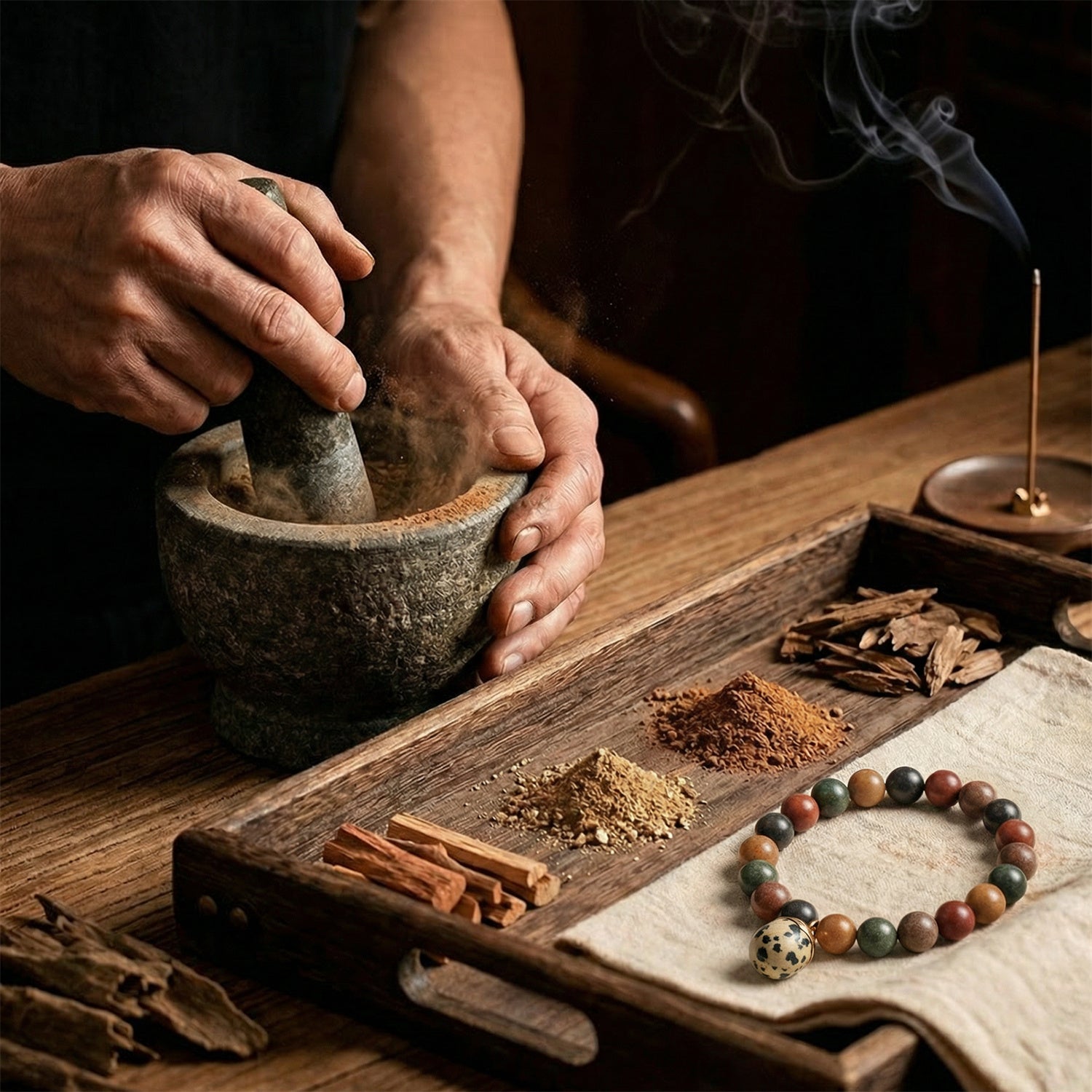 Chinese Herbal Bracelet