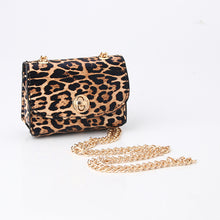 Mini Bag Leopard Shoulder Bag Waist Bag Belt Key Case