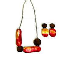 Ombre Clip On Earrings for Fall