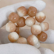 Men And Women Fashion Simple White Jade Bodhi Bracelet