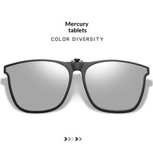 Ultra-light UV-protective Clip-on Sunglasses That Flip Up Compatible With Myopia Glasses