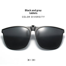 Ultra-light UV-protective Clip-on Sunglasses That Flip Up Compatible With Myopia Glasses