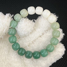 Men And Women Fashion Simple White Jade Bodhi Bracelet