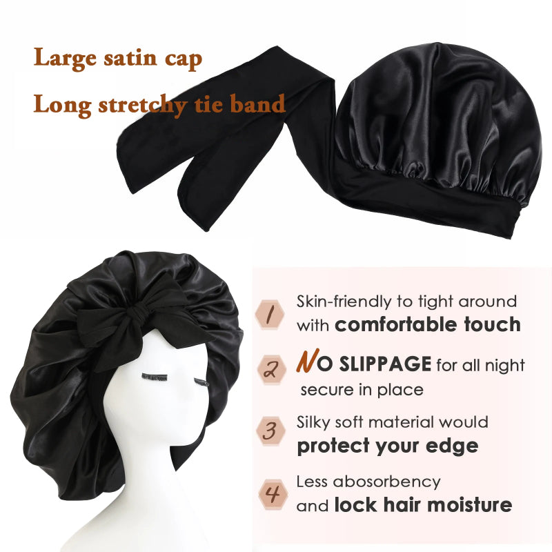 Satin Ribbon Round Hat Bow Imitation Silk Beauty And Hair Care
