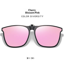 Ultra-light UV-protective Clip-on Sunglasses That Flip Up Compatible With Myopia Glasses
