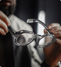 Maden Mens American Retro Classic Acetate Frame
