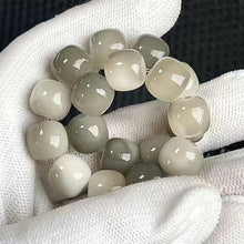 Men And Women Fashion Simple White Jade Bodhi Bracelet