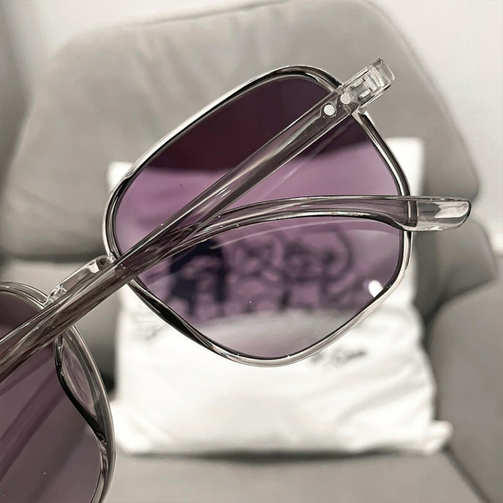 Lijia Korean Version Large Frame Anti Blue Light Goggles, Internet Famous, Same Color Changing Glasses 1535-3