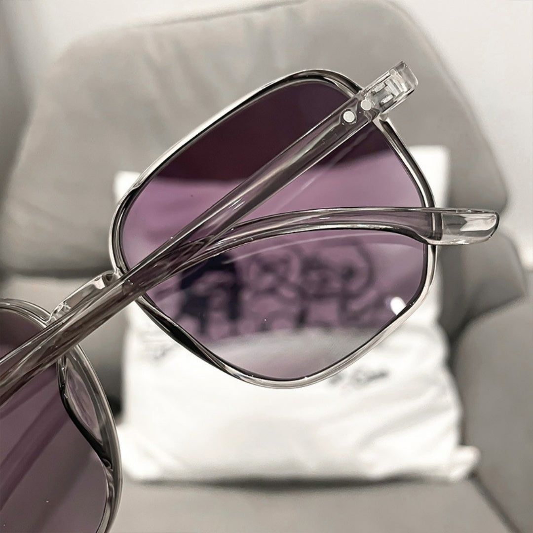 Lijia Korean Version Large Frame Anti Blue Light Goggles, Internet Famous, Same Color Changing Glasses 1535-3