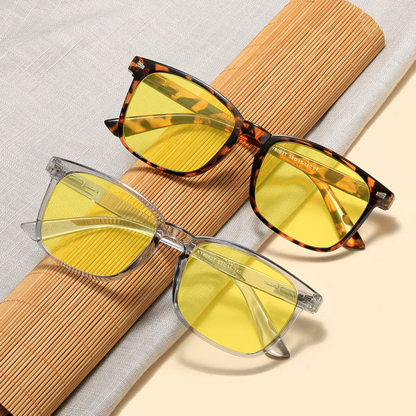 Night Vision Anti Blue Light Yellow Men And Women Phone Eye Protection Glasses