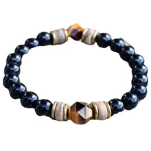 Tigereye Cut Obsidian Bracelet For Men And Women