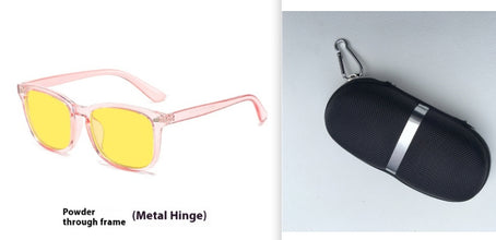 Night Vision Anti Blue Light Yellow Men And Women Phone Eye Protection Glasses