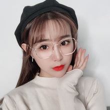 Lijia Korean Version Large Frame Anti Blue Light Goggles, Internet Famous, Same Style Glasses 1535