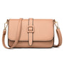 Shoulder Bag Underarm Bag Small Square Bag Solid Color Female Bag