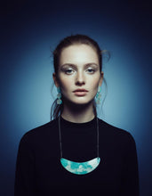 Handmade Necklace & Earrings Set in Turquoise and Silver
