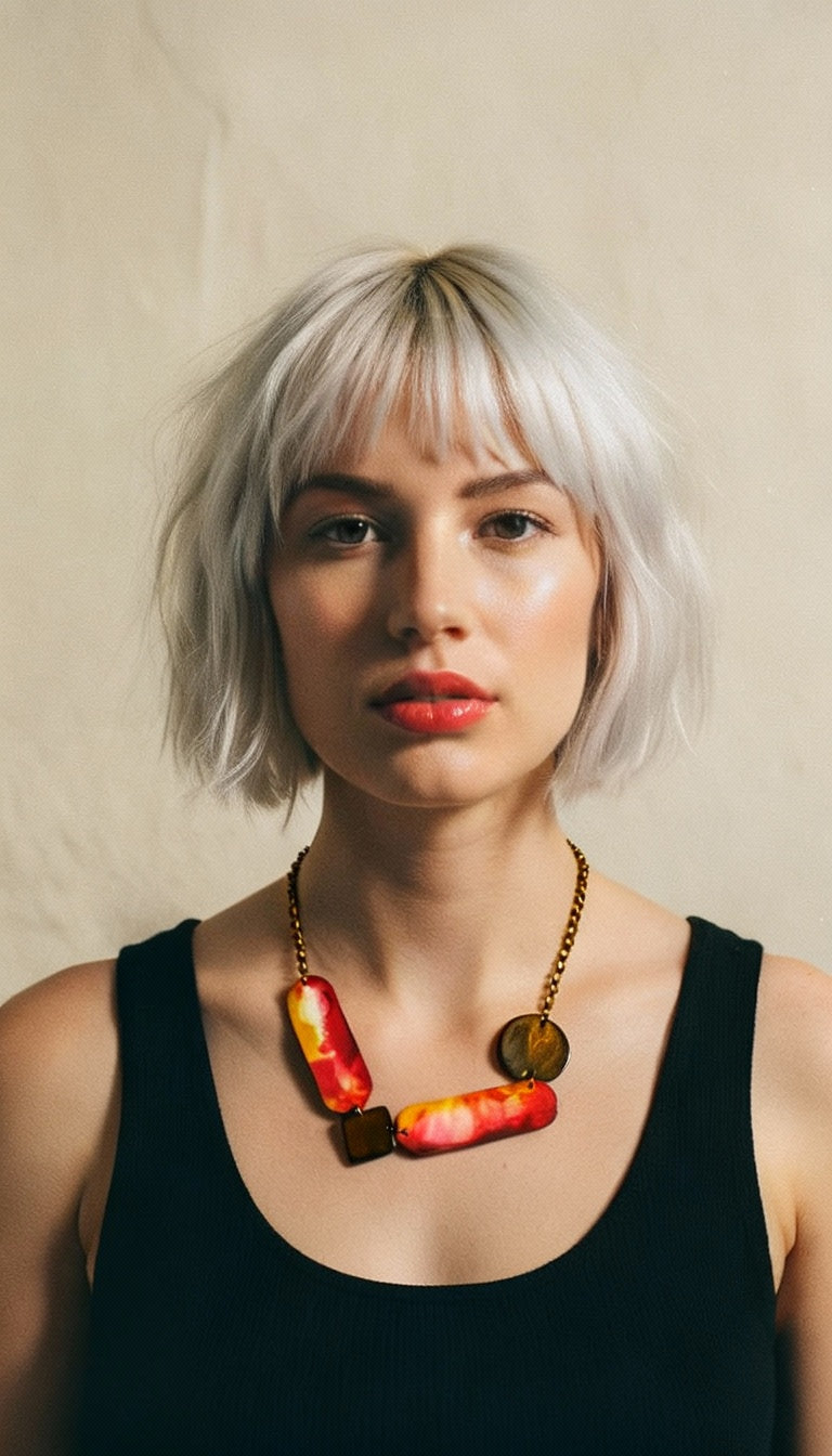 Ombre Clip On Earrings for Fall